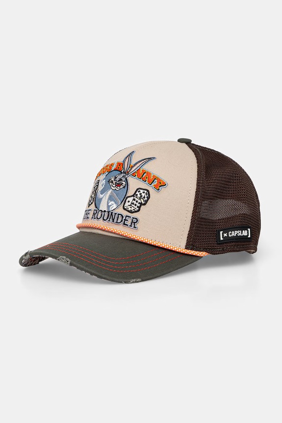 Capslab trucker cap altele bej CL.LOO13.1.PCSMBUB