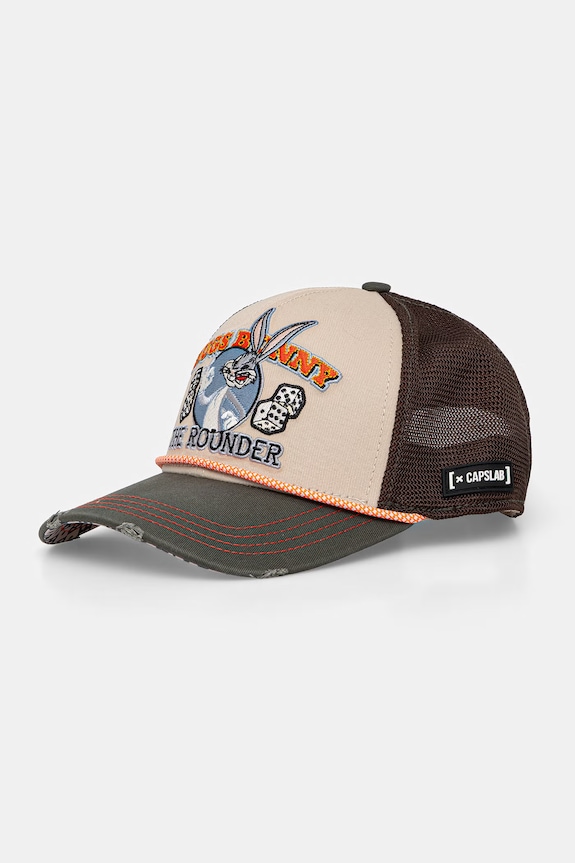 Capslab trucker cap altele bej CL.LOO13.1.PCSMBUB