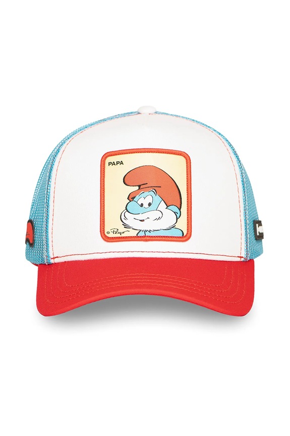 Capslab czapka z daszkiem x Smurf CL.SMU.1.CT.PAPAB czerwony AA00