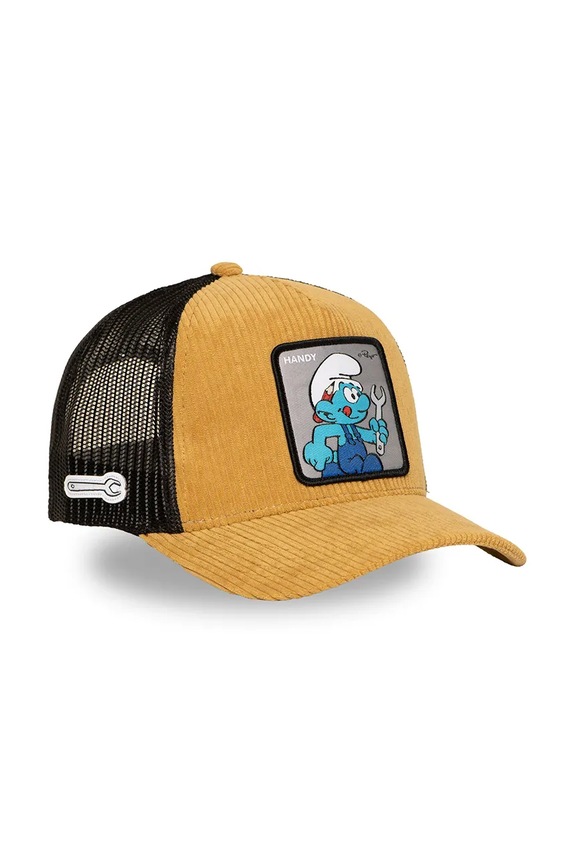 Akcesoria Capslab czapka z daszkiem x Smurf CL.SMU.1.PCT.HANDY brązowy