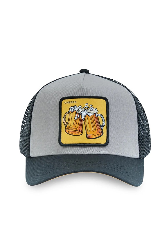 Capslab czapka z daszkiem Drinks CL4.1.CT.CHEB szary AA00