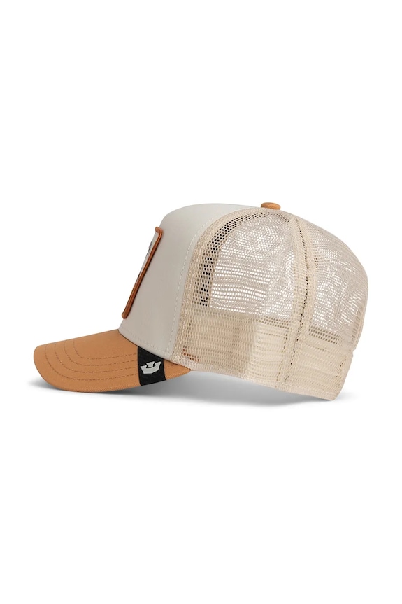 Doplnky Goorin Bros šiltovka trucker Goat Trucker 101.2448 béžová
