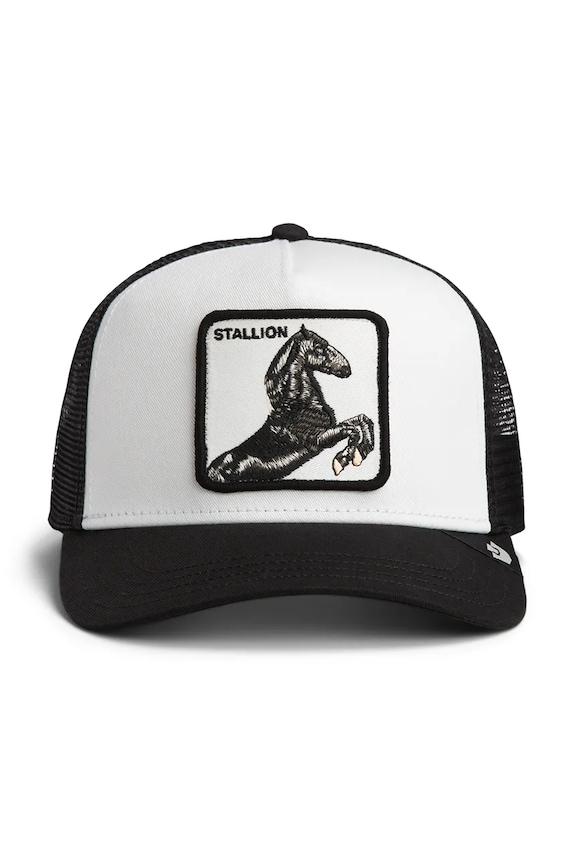 Goorin Bros šiltovka trucker Stallion Trucker 101.2451 biela AA00