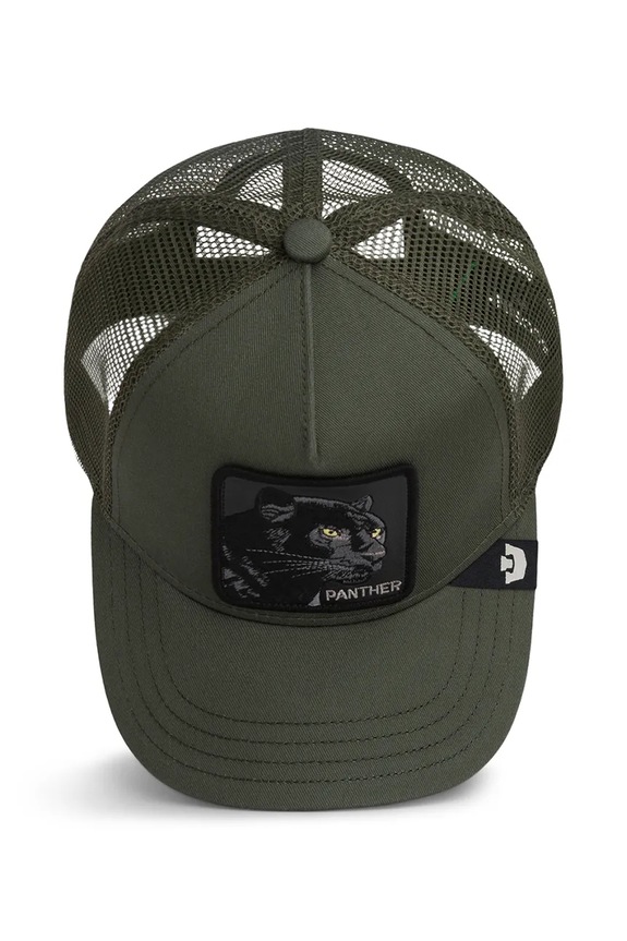 Goorin Bros siltes sapka Panther Trucker 101.2510 zöld