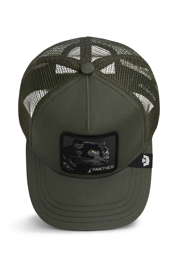 Goorin Bros siltes sapka Panther Trucker 101.2510 zöld
