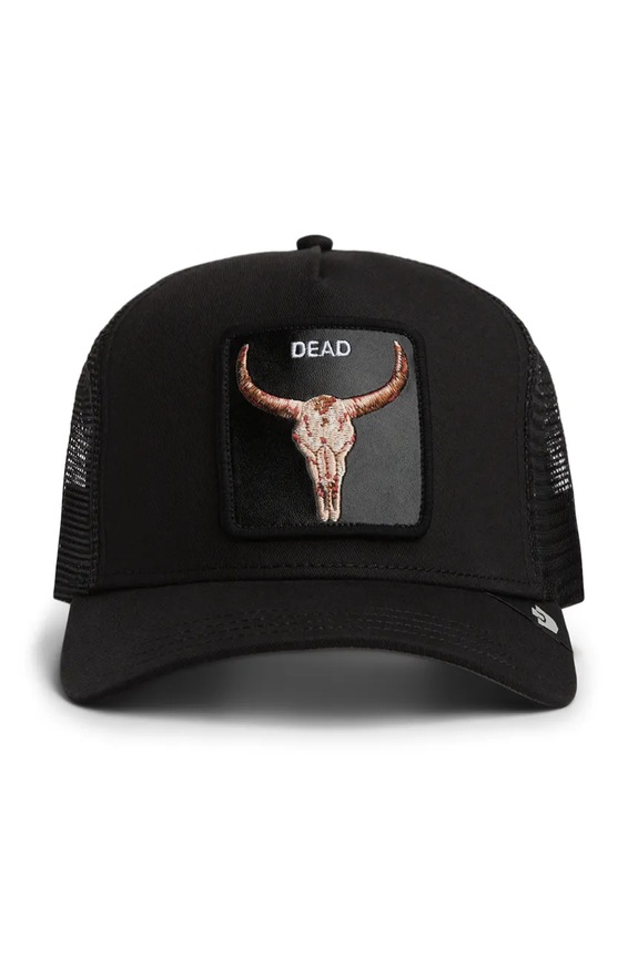 Goorin Bros șapcă bărbătească din bumbac Dead Skull Trucker 101.2995 negru AA00