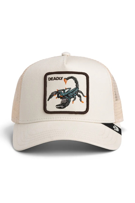 Goorin Bros șapcă trucker de damă Deadly Scorpion Trucker 101.3001 bej AA00