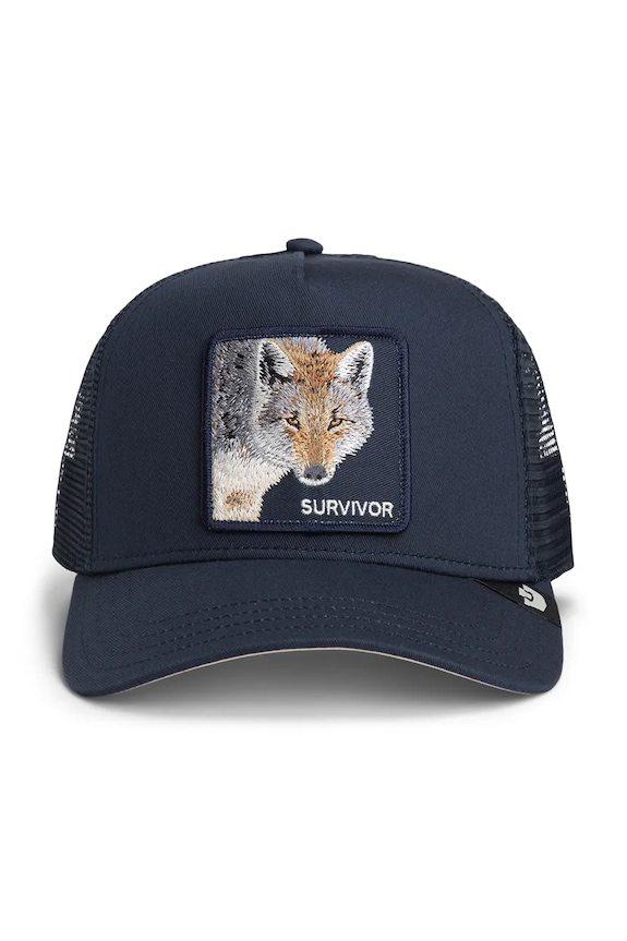 Goorin Bros șapcă Survivor Trucker 101.3003 bleumarin AA00