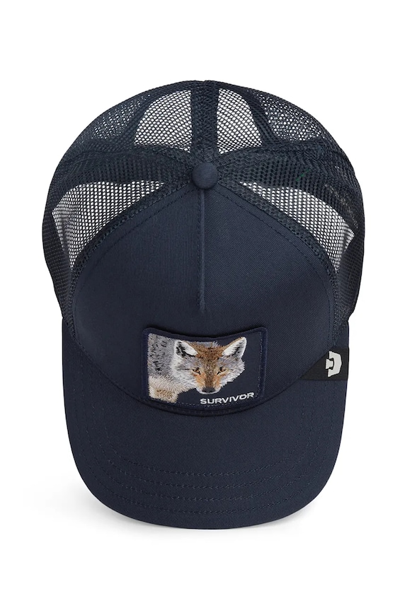 Goorin Bros șapcă Survivor Trucker 101.3003 bleumarin