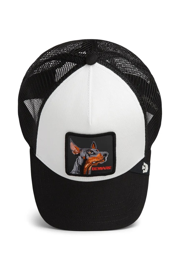 Goorin Bros șapcă Beware Trucker 101.2999 alb