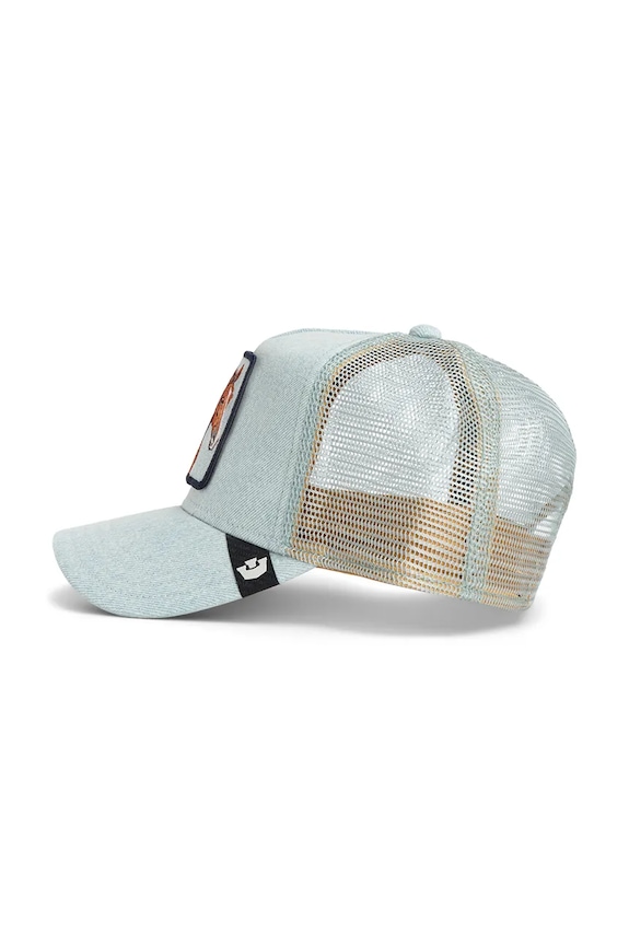 Doplnky Goorin Bros čiapka so šiltom Denim Gaucho 101.2955 modrá