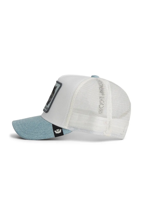 Doplnky Goorin Bros čiapka so šiltom Denim Panther 101.2958 biela