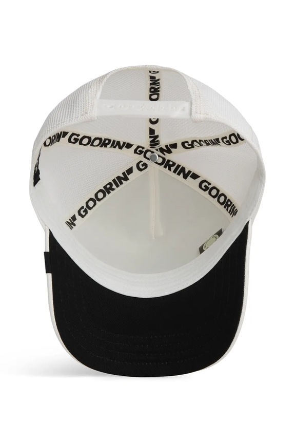 Goorin Bros trucker cap Faux Leather Bull Skull 101.2953