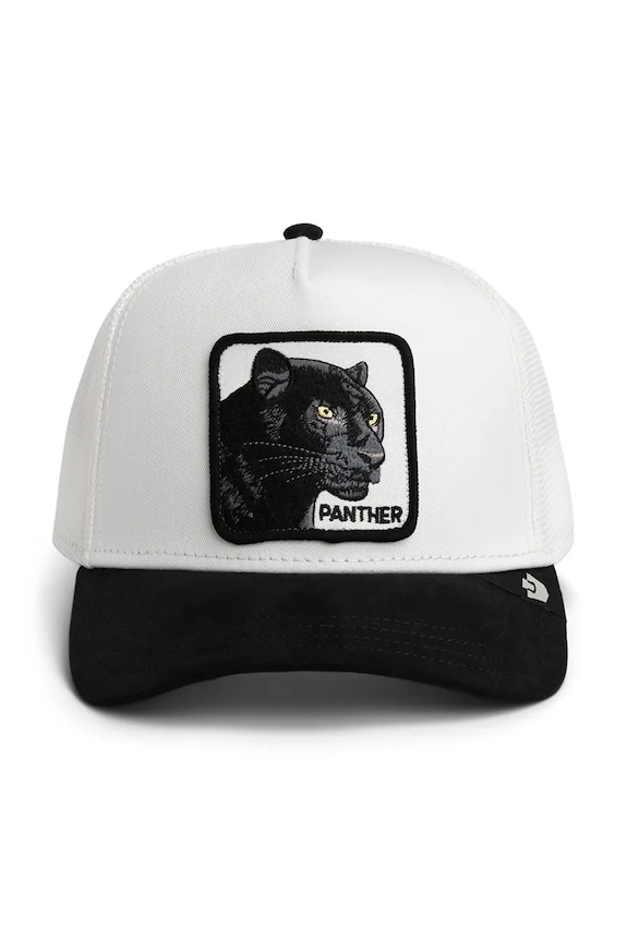 Goorin Bros trucker cap Suede Black Panther 101.2961 alb AA00