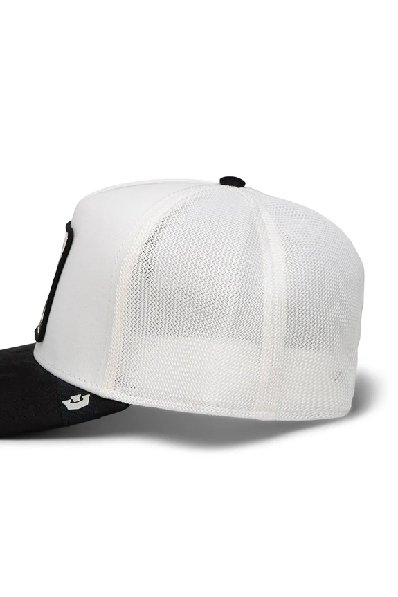 Accesorii Goorin Bros trucker cap Suede Black Panther 101.2961 alb