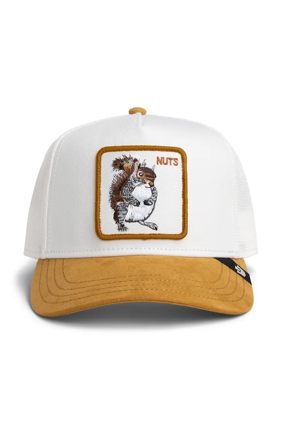 Goorin Bros șapcă Suede Squirrel 101.2964 alb AA00
