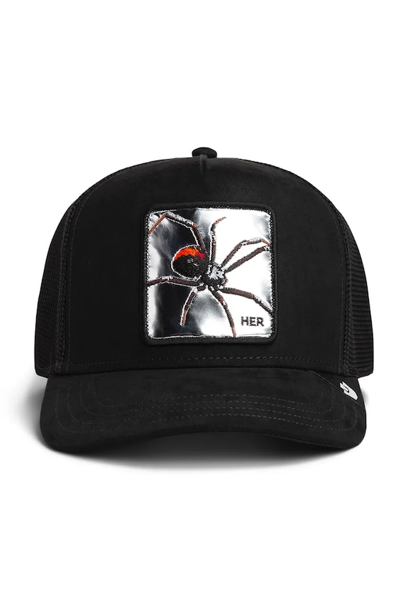 Goorin Bros șapcă Silver Spider 101.2975 negru AA00