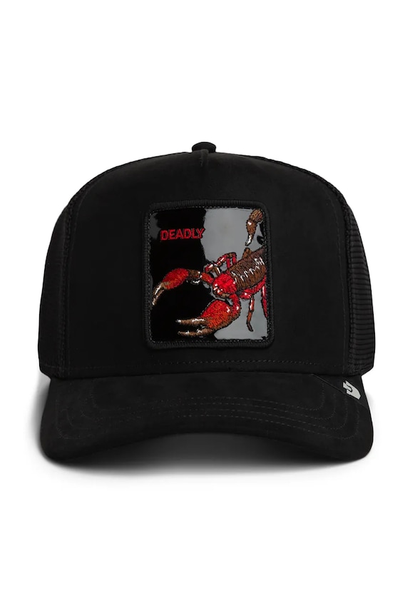 Goorin Bros șapcă Black Out Scorpion 101.2980 negru AA00