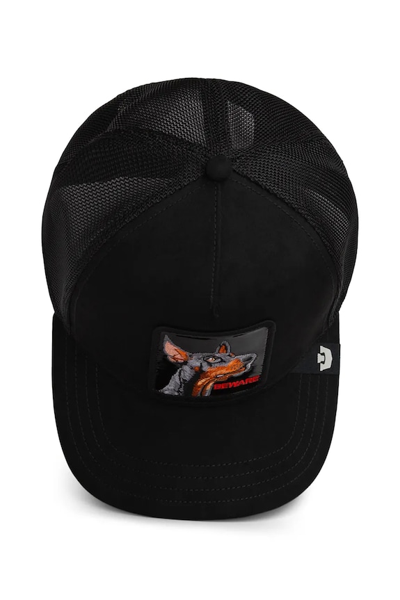 Goorin Bros șapcă Black Out Doberman 101.2981 negru