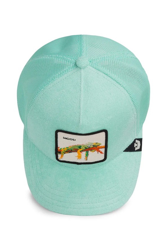 Goorin Bros czapka z daszkiem Terry Cloth Iguana 101.2906 turkusowy