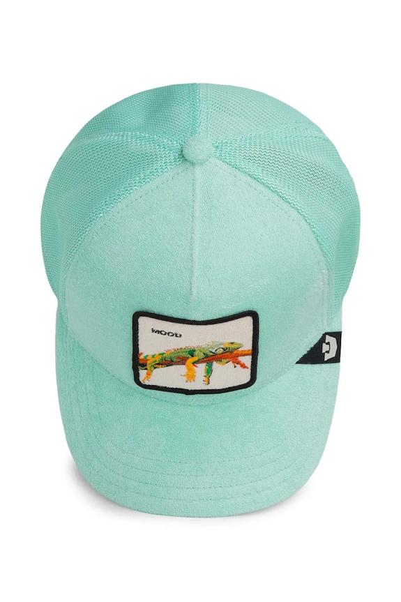 Goorin Bros czapka z daszkiem Terry Cloth Iguana 101.2906 turkusowy