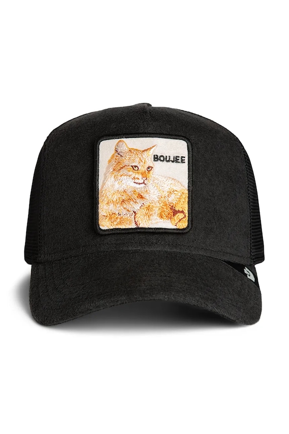 Goorin Bros șapcă Terry Cloth Cat 101.2909 negru AA00