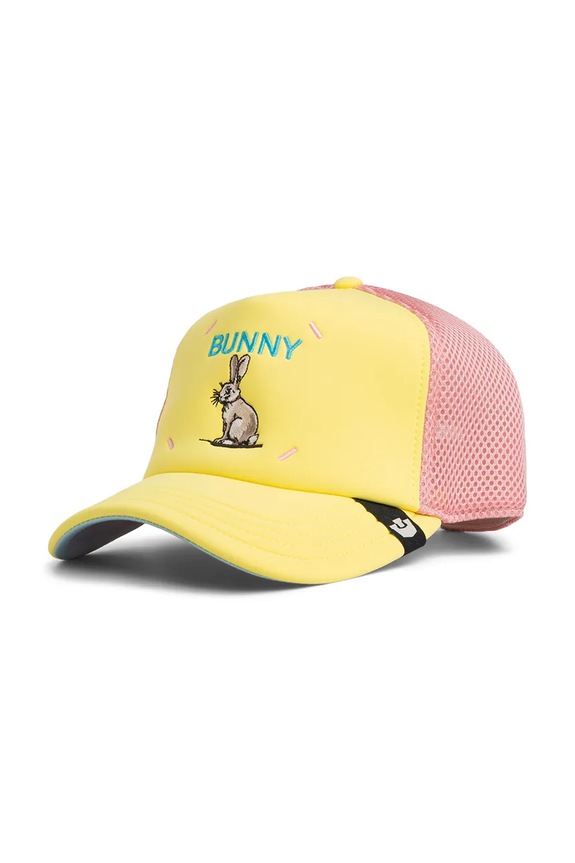 Goorin Bros čiapka so šiltom Neo Farm - Bunny Rabbit nášivka žltá 101.2912