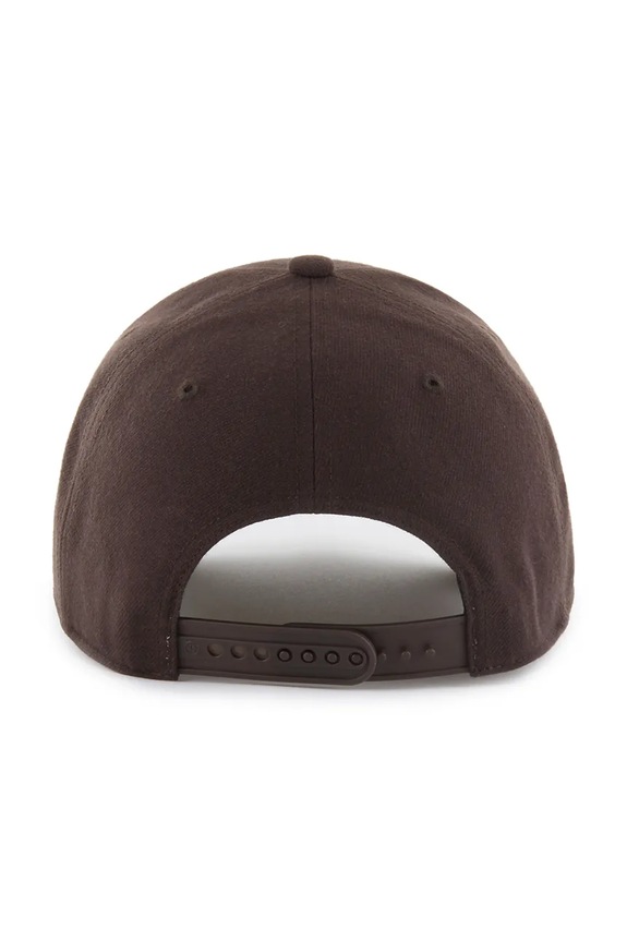Καπέλο με γείσο και προσθήκη μαλλιού 47 brand MLB New York Yankees B.MVPSP17WBP.BWH καφέ AA00