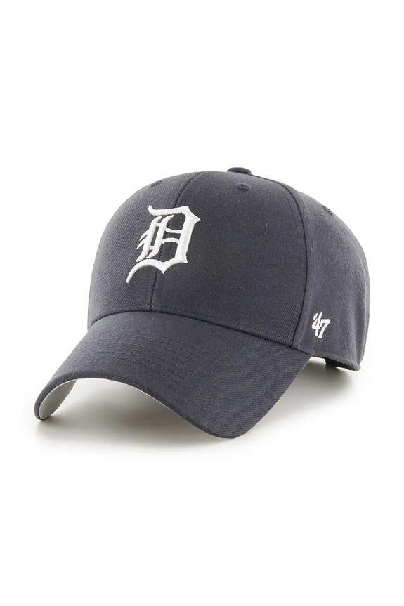 Καπέλο με γείσο και προσθήκη μαλλιού 47 brand MLB Detroit Tigers με προσθήκη μαλλιού σκούρο μπλε B.MVP09WBV.NYJ