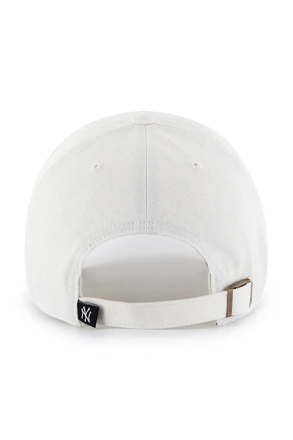 Бавовняна бейсболка 47 brand MLB New York Yankees B.RGW17GWS.WHF білий AA00