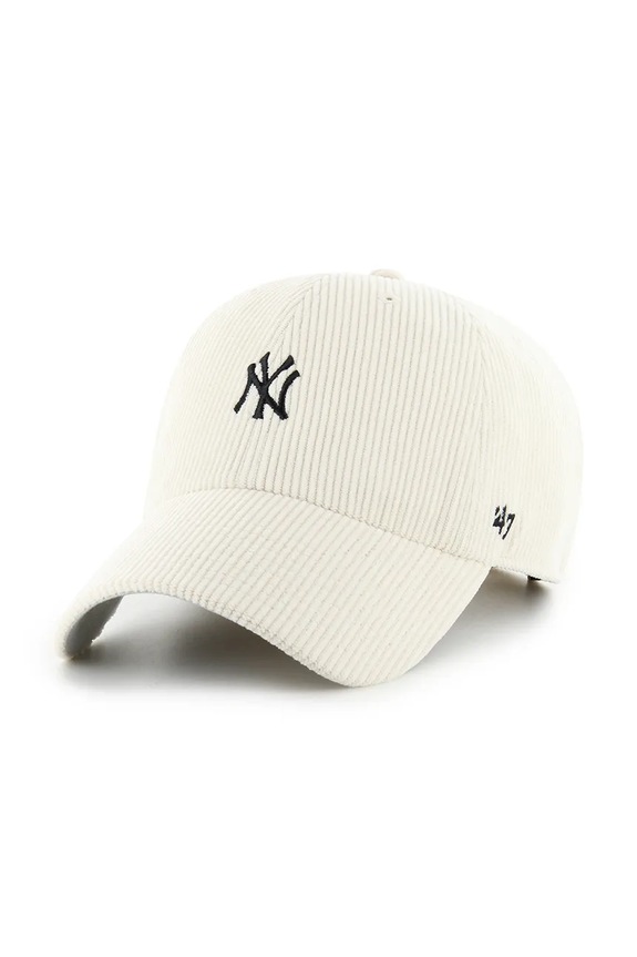 47 brand czapka z daszkiem MLB New York Yankees aplikacja beżowy B.THCBR17EWS.NT