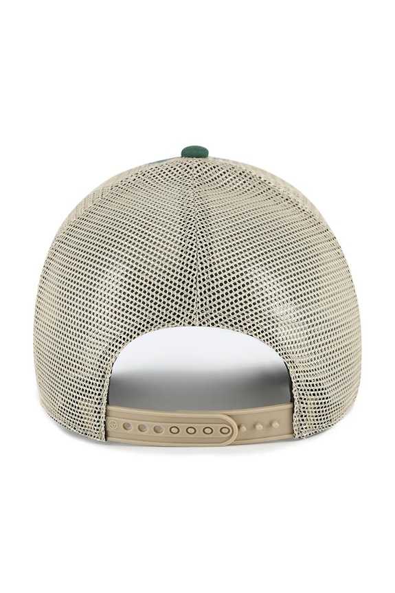 47 brand czapka z daszkiem trucker MLB Athletics B.CRSPM18GWP.DG zielony AA00