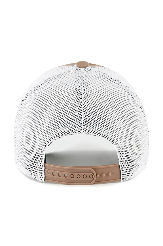 Akcesoria 47 brand czapka z daszkiem MLB Los Angeles Dodgers B.TRWLR12GWP.V1 brązowy