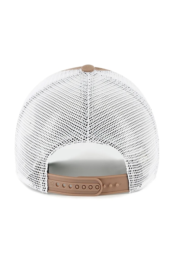 Akcesoria 47 brand czapka z daszkiem MLB Los Angeles Dodgers B.TRWLR12GWP.V1 brązowy