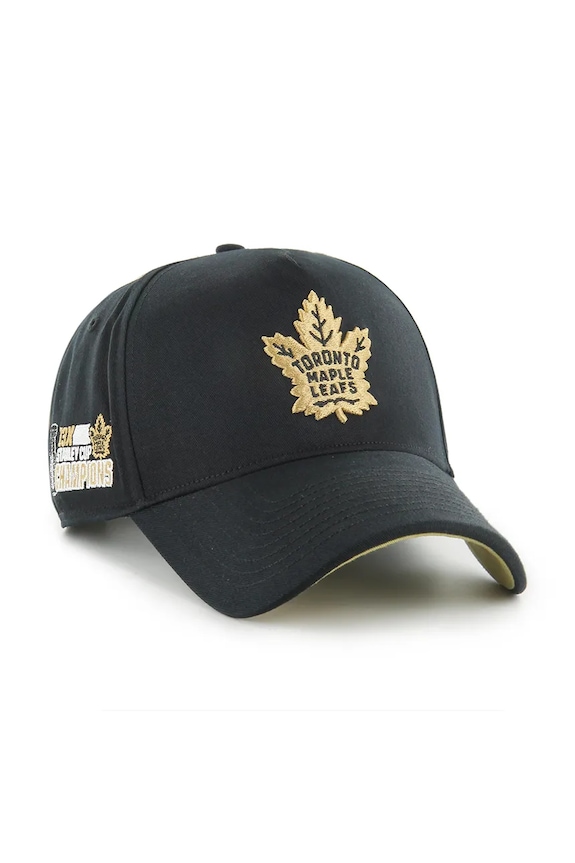 47 brand czapka z daszkiem bawełniana NHL Toronto Maple Leafs HSC.MDTTC518GWP.BK17 czarny AA00