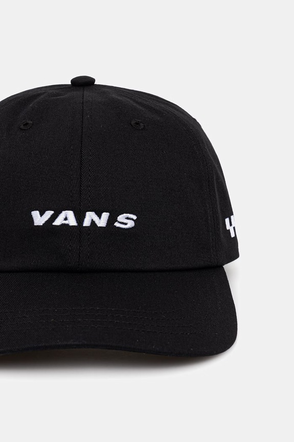 Vans bejzbalová čiapka bavlnená VN000QA6BLK1 čierna AA00