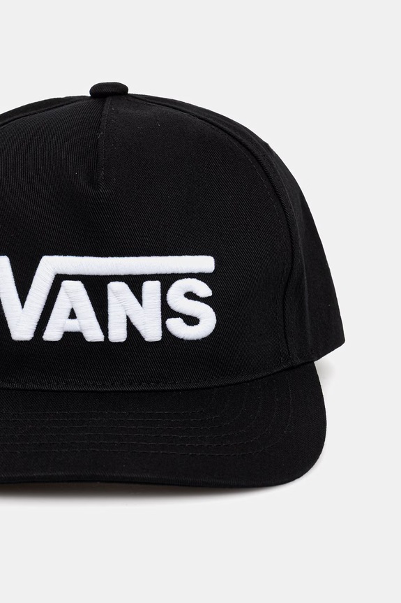 Vans bejzbalová čiapka bavlnená VN000QAHBLK1 čierna AA00