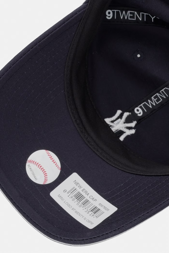 New Era berretto da baseball in cotone MINI LOGO 9TWENTY® blu navy 60675526