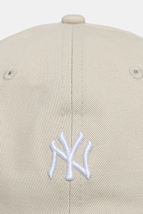 New Era czapka bejsbolowa bawełniana MINI LOGO 9TWENTY® 60675527 beżowy AA00
