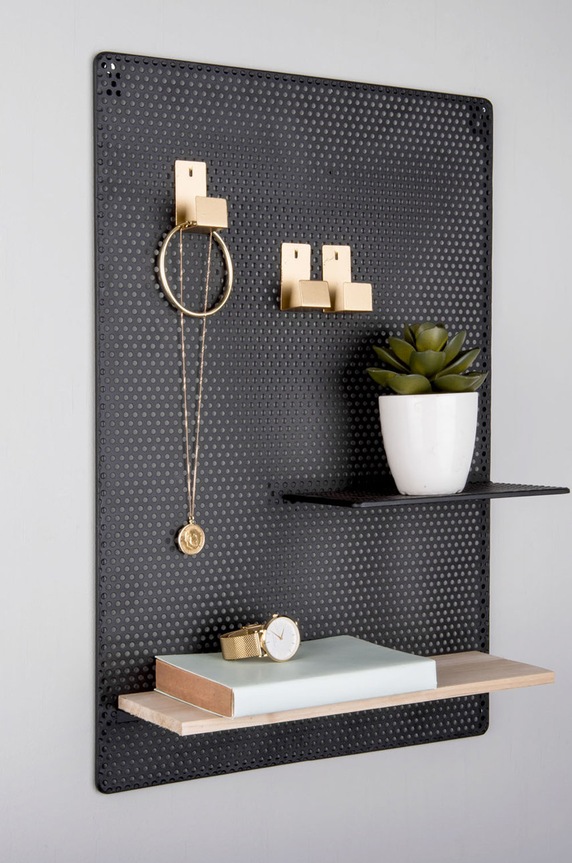 Present Time fali rendszerező fekete PT3442BK