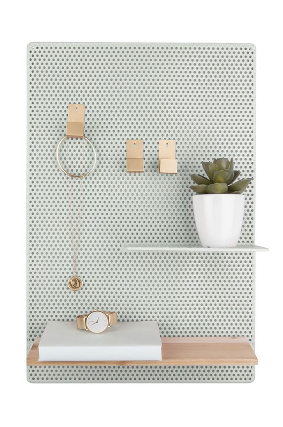 Present Time organizator de perete gri PT3442GR