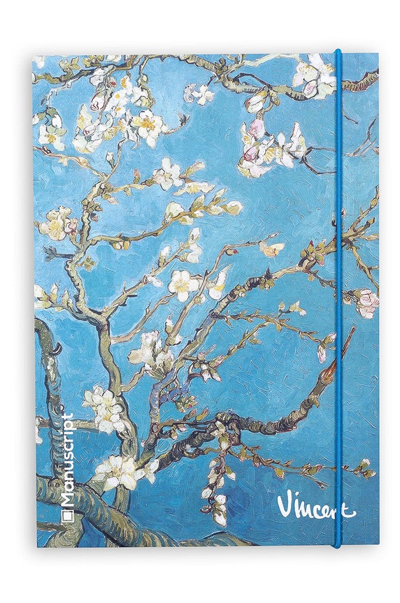Manuscript notanik V. Gogh 1890 Plus multicolor vg.1890.plus