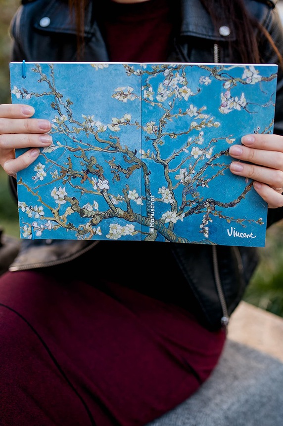 Manuscript notanik V. Gogh 1890 Plus vg.1890.plus