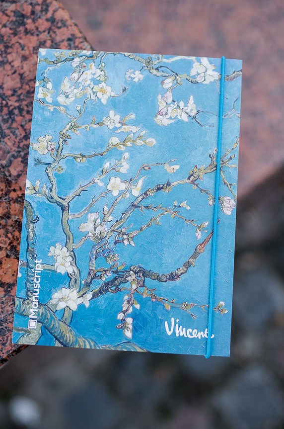 Manuscript notanik V. Gogh 1890 Plus vg.1890.plus