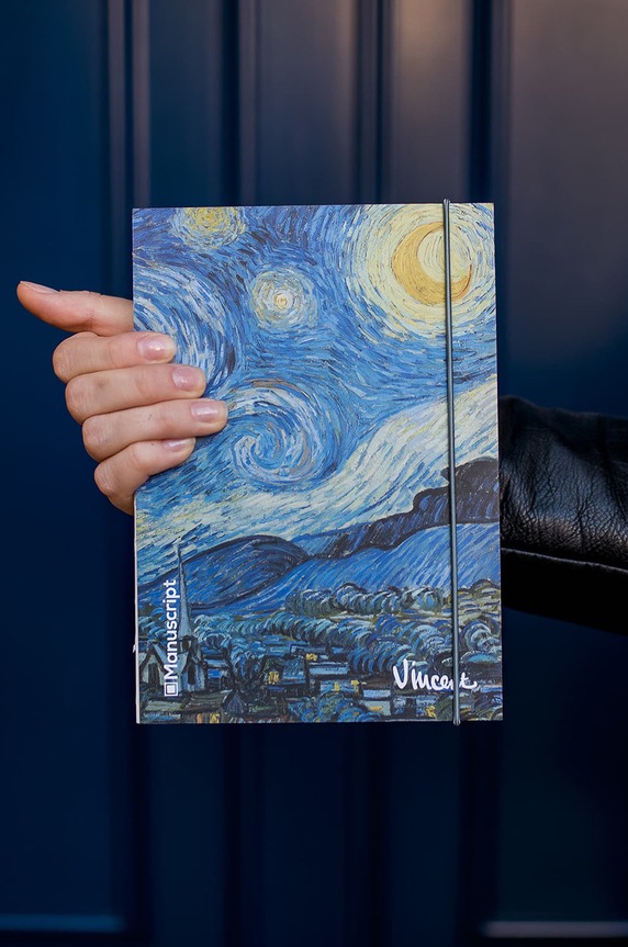 Manuscript notatnik V. Gogh 1889S Plus vg.1889s.plus multicolor