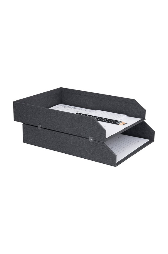 Lifestyle Bigso Box of Sweden organizer na dokumenty Haken (2-pack) 7892C6801N czarny