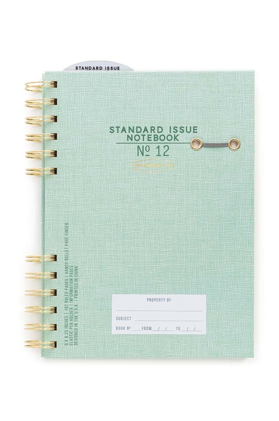 Designworks Ink notanik Standard Issue No.12 zielony JS892.2051EU