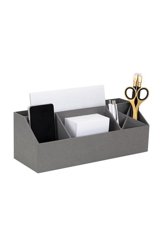 Bigso Box of Sweden organizer na biurko Elisa szary 275154101