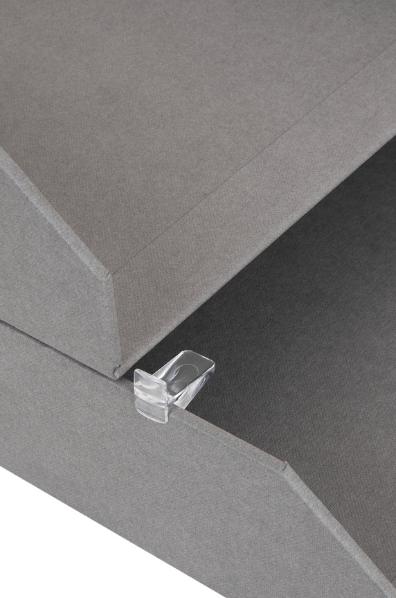 Lifestyle Bigso Box of Sweden Organizer pentru documente Hakan (2-pack) 789254101N gri