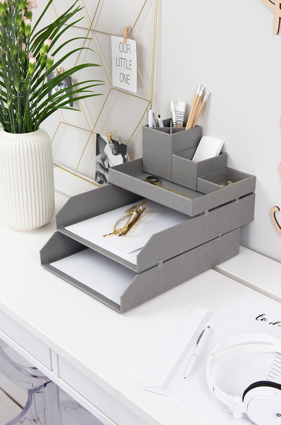 Bigso Box of Sweden Organizer pentru documente Hakan (2-pack) 789254101N